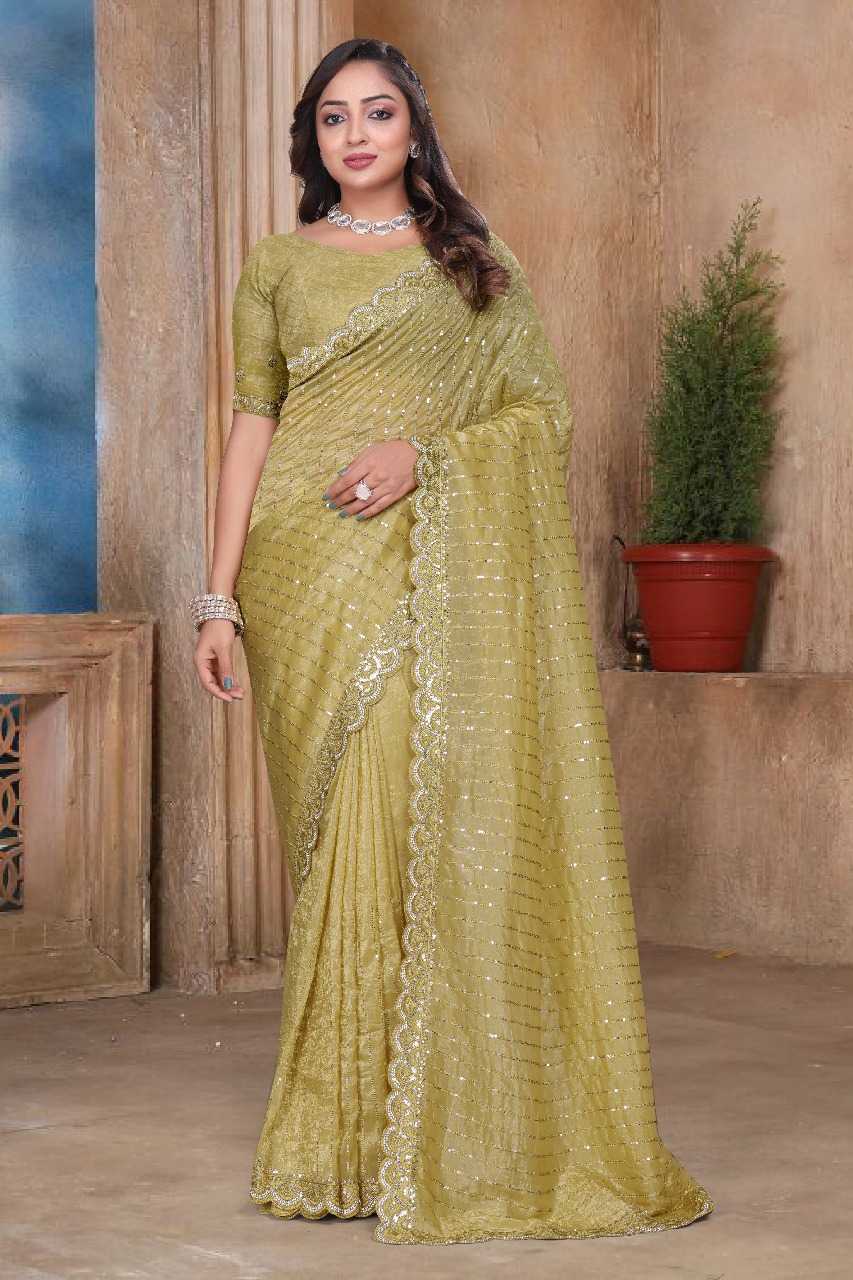 Ynf Soft Gold Crush RIN197 3007 Sarees Wholesale Designer Sarees Fancy Sarees Bridal Sarees Manufacturer