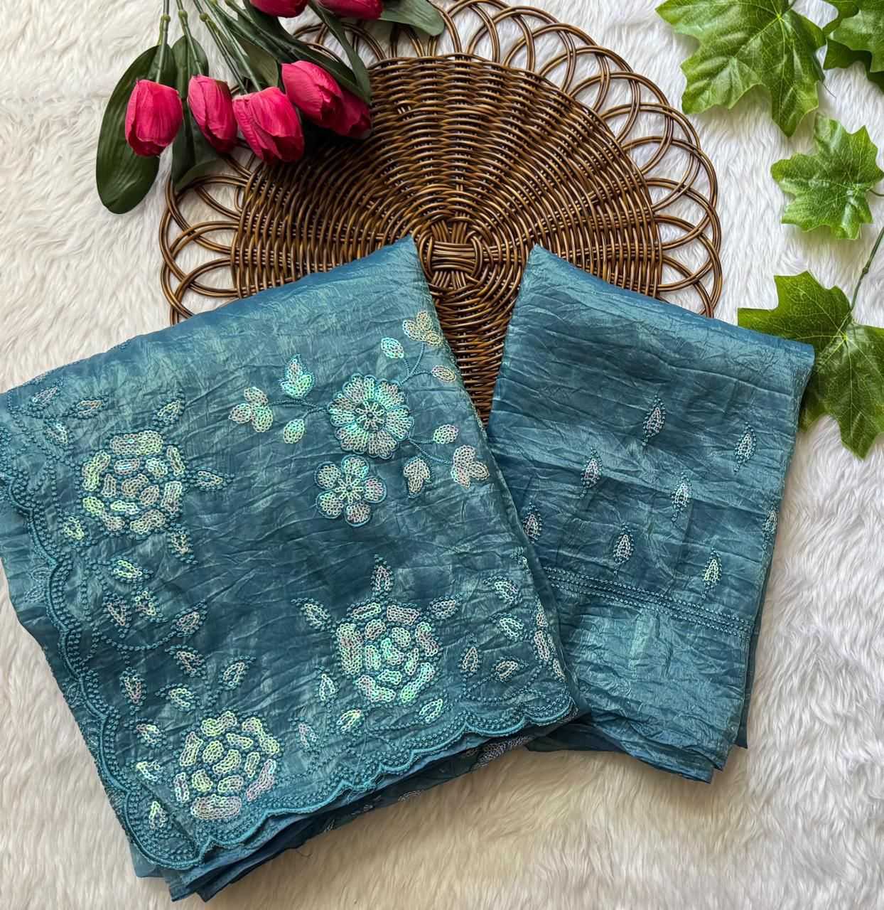 Ynf Soft Gold Crush RIN199 329 Sarees Wedding Collections Festive Collections Wholesale Designer Sarees Fancy Sarees Sequence Sarees Manufacturer