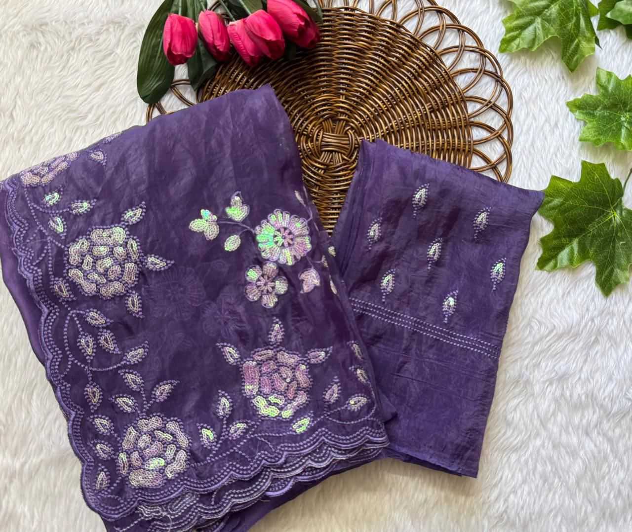 Ynf Soft Gold Crush RIN199 Fancy Gold Sarees Wedding Collections Festive Collections Wholesale Fancy Sarees Sequence Sarees Hand Work Sarees Manufacturer