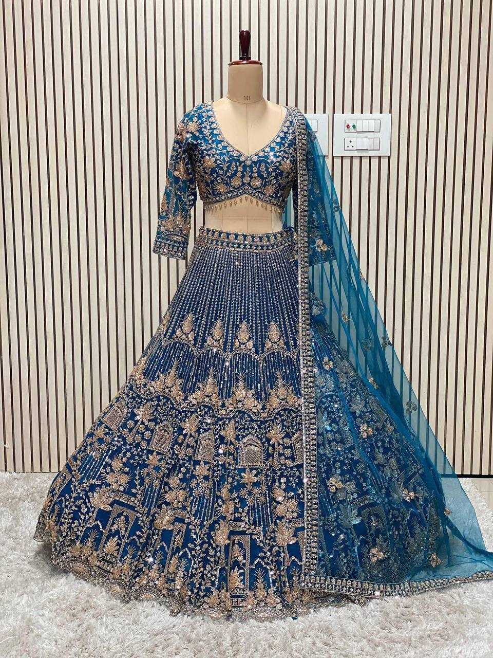 Ynf Soft Net KESH512 1764 Lehengas Wedding Collections Festive Collections Wholesale Designer Lehenga Net Fancy Lehenga Wedding Outfits Manufacturer
