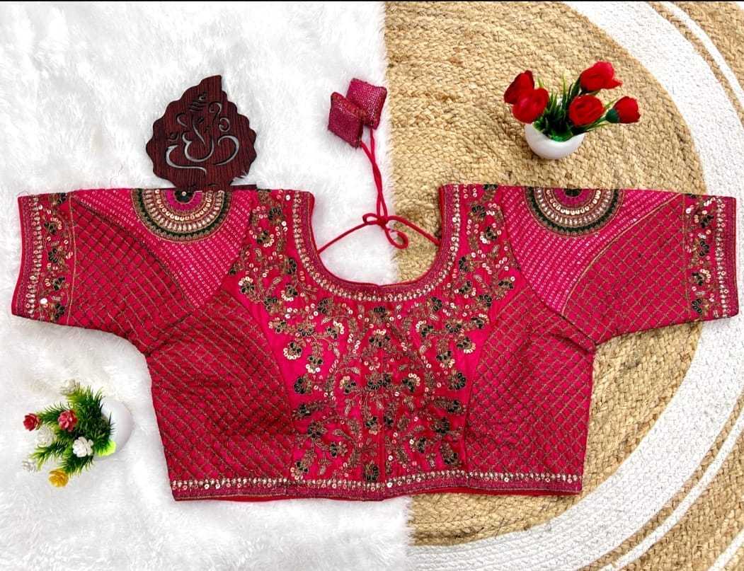 Ynf Soft Silk KESH356 BRIDAL Readymade Blouses Wholesale Sequence Embroidery Blouse Designer Blouse Silk Blouse Manufacturer