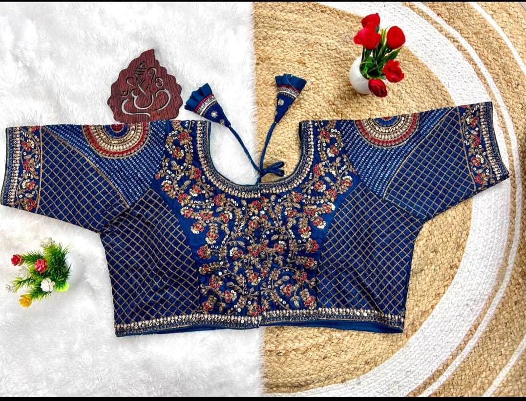 Ynf Soft Silk KESH356 BRIDAL Readymade Blouses Wholesale Sequence Embroidery Blouse Designer Blouse Silk Blouse Manufacturer