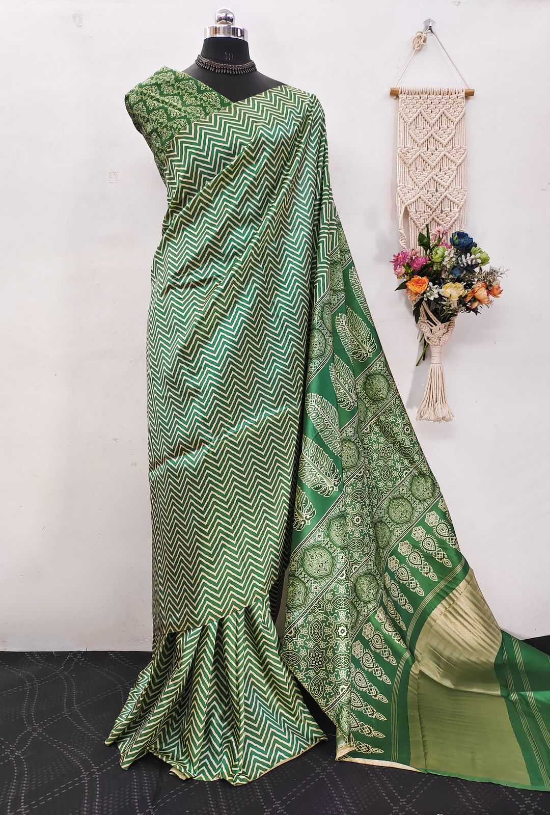 Ynf Soft Silk KESH484 smooth and rich Sarees Silk Sarees Wholesale Printed Sarees Ajrakh Sarees Gajji Modal Sarees Manufacturer