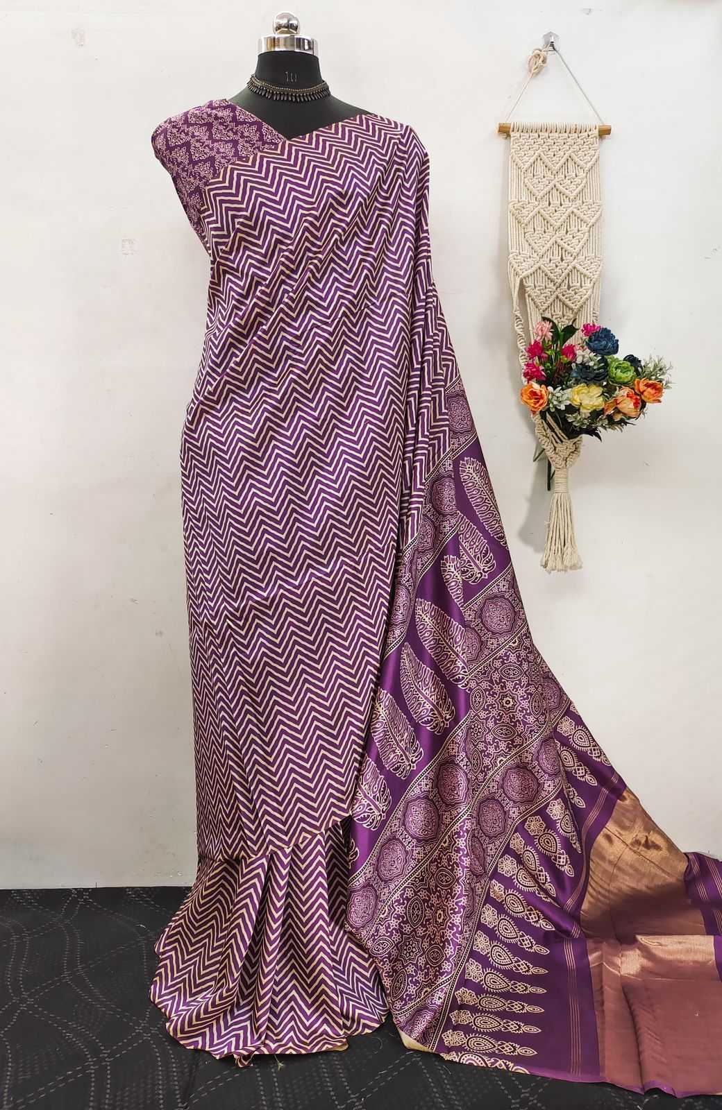 Ynf Soft Silk KESH484 smooth and rich Sarees Silk Sarees Wholesale Printed Sarees Ajrakh Sarees Gajji Modal Sarees Manufacturer