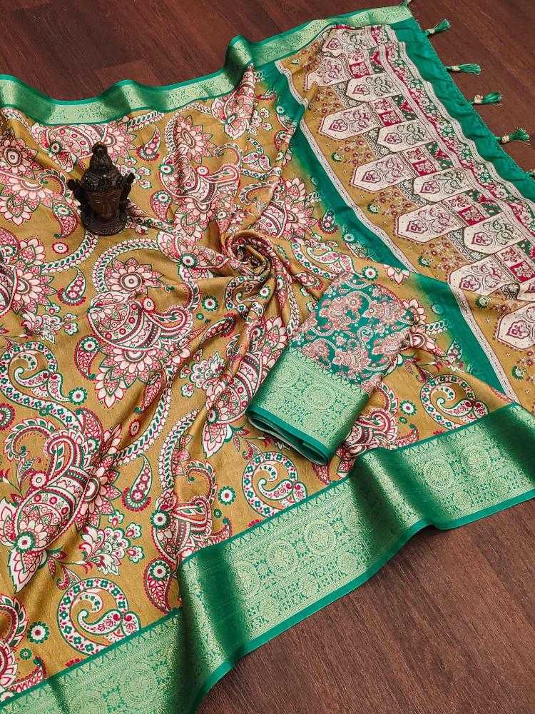 Ynf Soft Silk RIN118 Newly Silk Sarees Wedding Collections Wholesale Printed Silk Saree Designer Silk Sarees Zari Border Silk Sarees Manufacturer