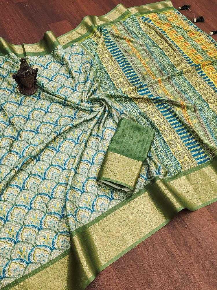 Ynf Soft Silk RIN118 Newly Silk Sarees Wedding Collections Wholesale Printed Silk Saree Designer Silk Sarees Zari Border Silk Sarees Manufacturer