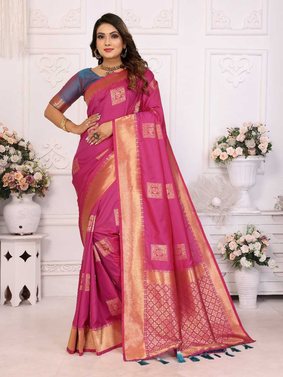 Ynf Soft Silk RIN144 SAMEERA Silk Sarees Wedding Collections Festive Collections Wholesale Soft Silk Sarees Designer Silk Sarees Zari Border Silk Sarees Manufacturer