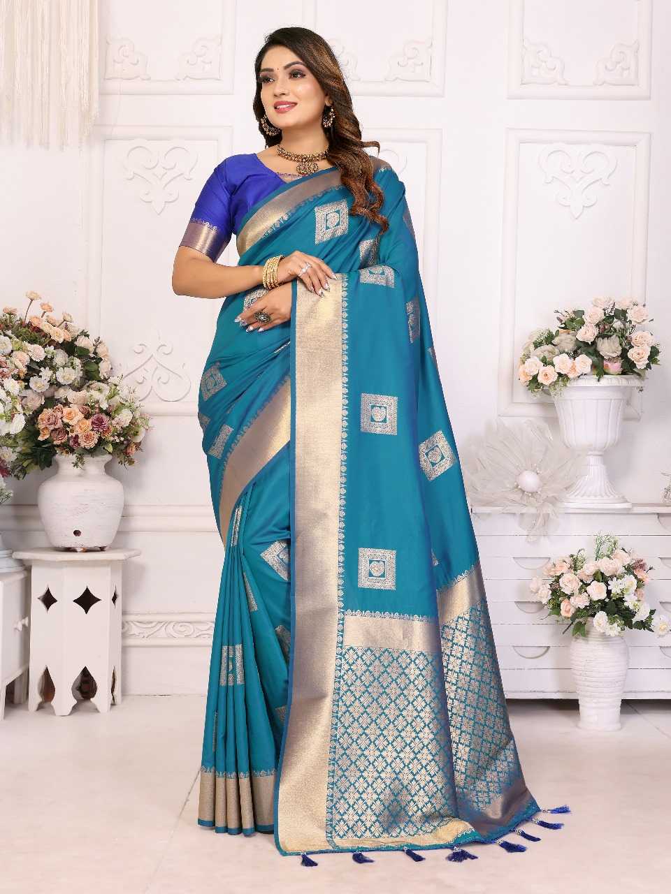 Ynf Soft Silk RIN144 SAMEERA Silk Sarees Wedding Collections Festive Collections Wholesale Soft Silk Sarees Designer Silk Sarees Zari Border Silk Sarees Manufacturer