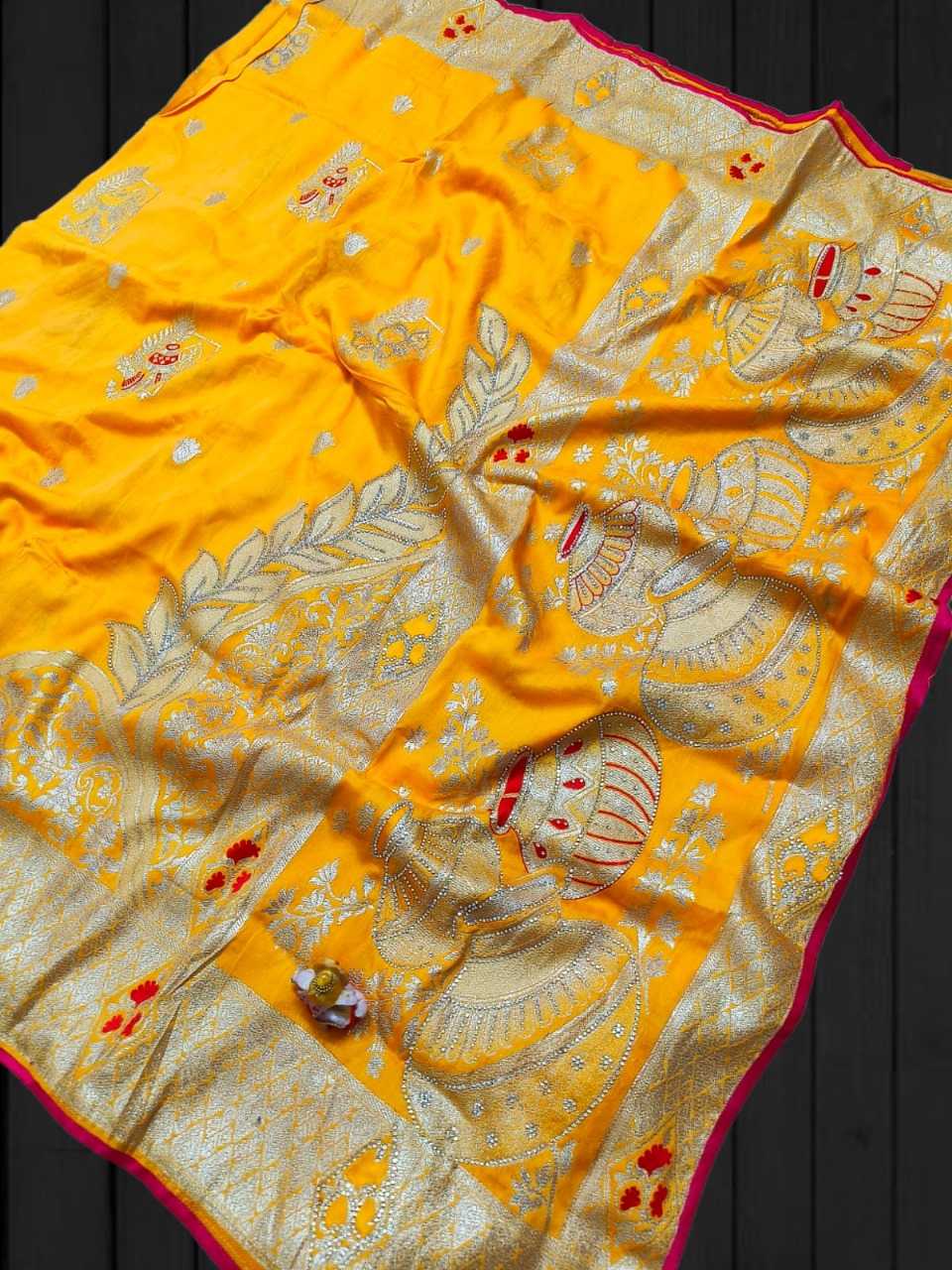 Ynf Soft Silk RIN222 Matka Silk Sarees Wedding Collections Festive Collections Wholesale Soft Silk Sarees Designer Silk Sarees Zari Border Silk Sarees Manufacturer