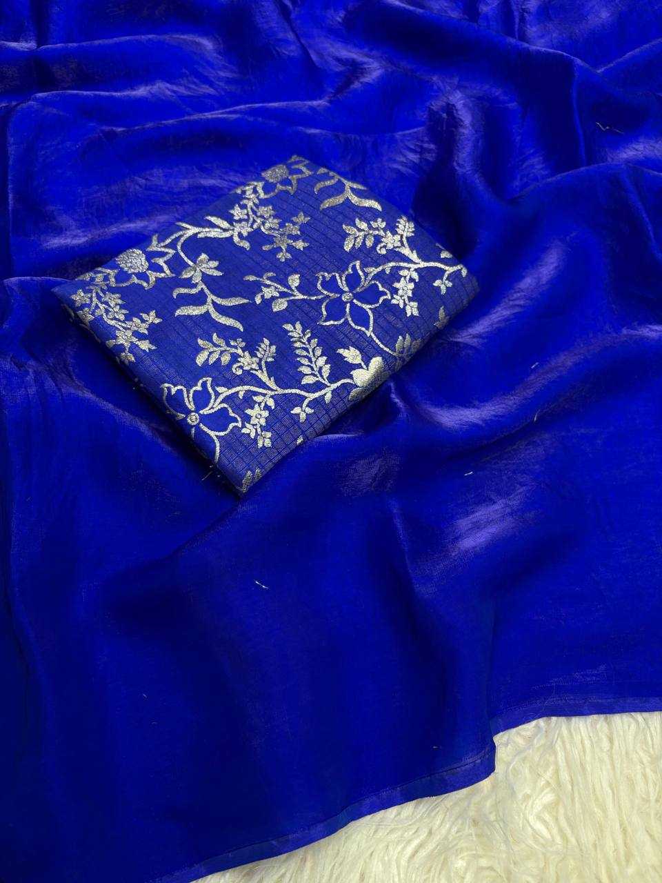 Ynf Space Silk RIN124 Space silk Jacquard Silk Sarees Wedding Collections Wholesale Party Wear Silk Sarees Sangeet Outfits Manufacturer