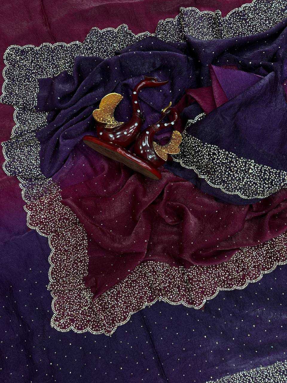Ynf Space Silk RIN151 5453 Sarees Wholesale Designer Sarees Work Sarees Manufacturer