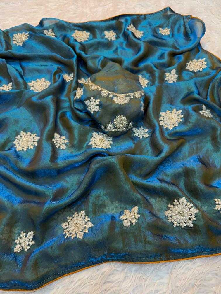 Ynf Space Silk RIN178 Glow Silk Sarees Wedding Collections Festive Collections Wholesale Designer Silk Sarees Fancy Silk Sarees Embroidered Silk Sarees Manufacturer