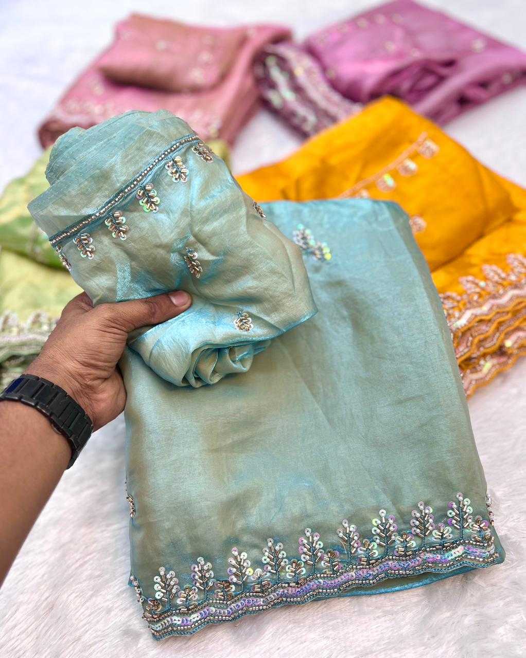 Ynf Space Silk RIN199 Pallu & Border Silk Sarees Wedding Collections Festive Collections Wholesale Handloom Sarees Designer Silk Sarees Fancy Silk Sarees Manufacturer