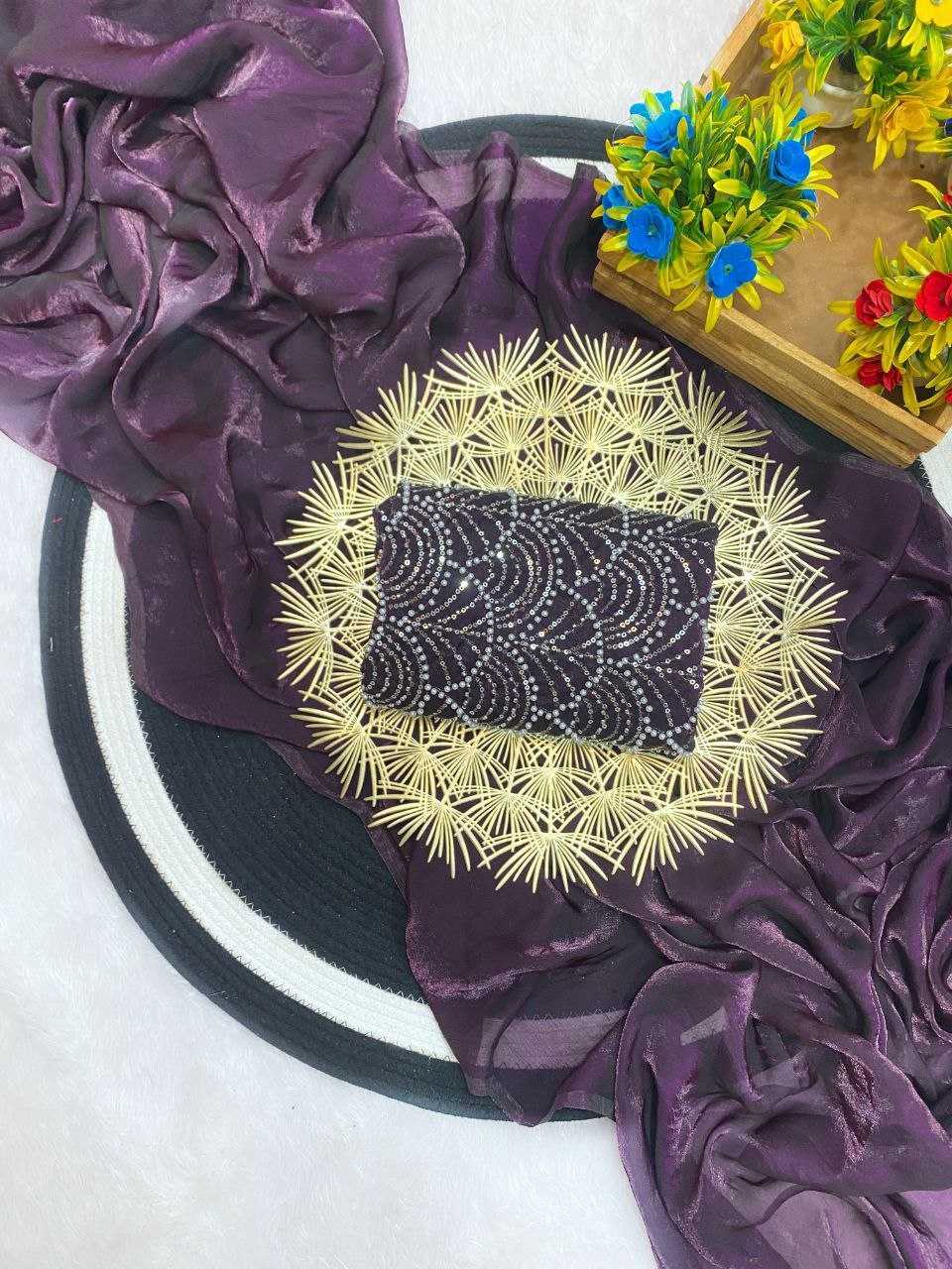Ynf Space Silk RIN216 space queen Sarees Wholesale Party Wear Sarees Fancy Sarees Casual Sarees Manufacturer