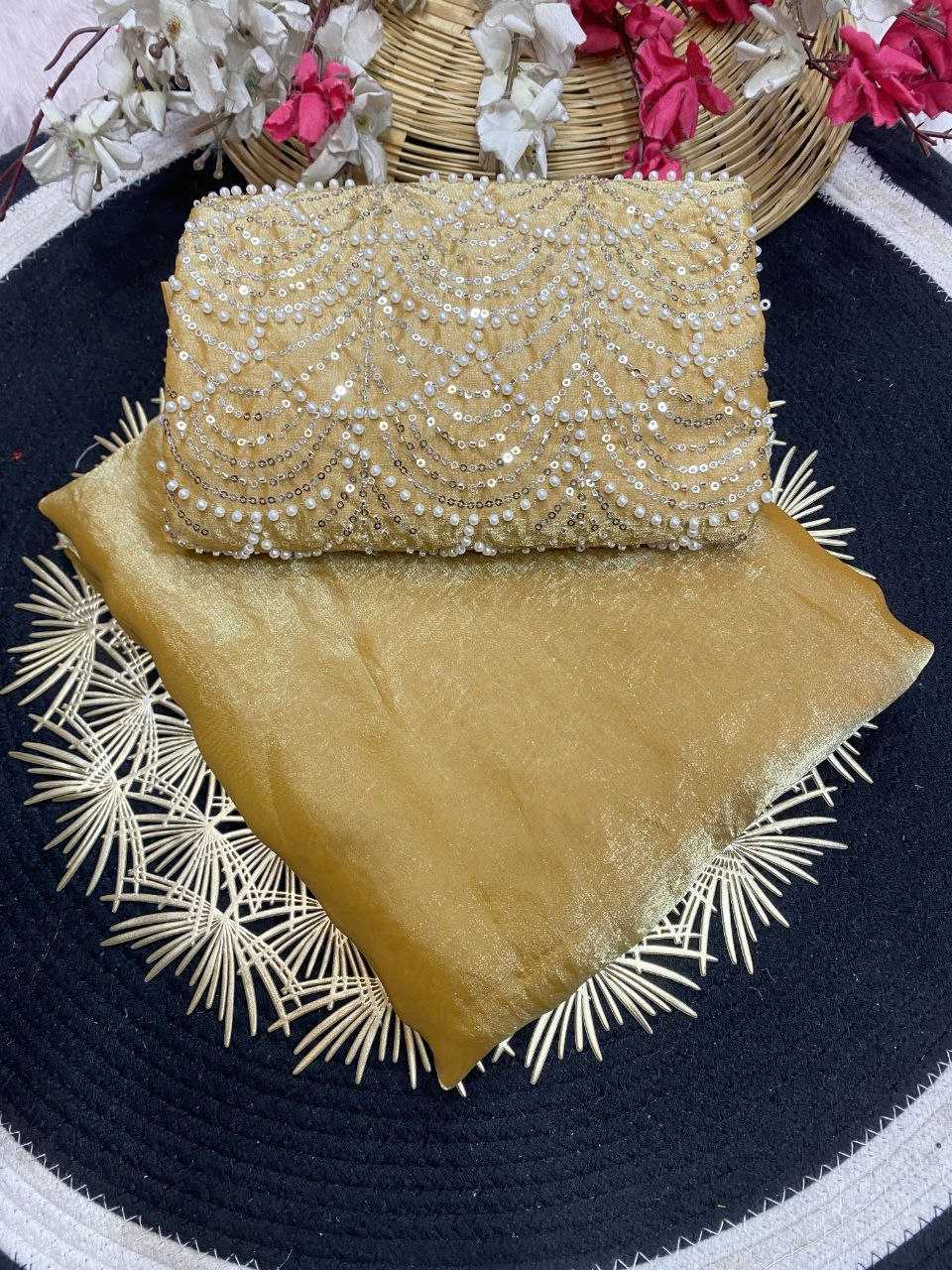Ynf Space Silk RIN216 space queen Sarees Wholesale Party Wear Sarees Fancy Sarees Casual Sarees Manufacturer
