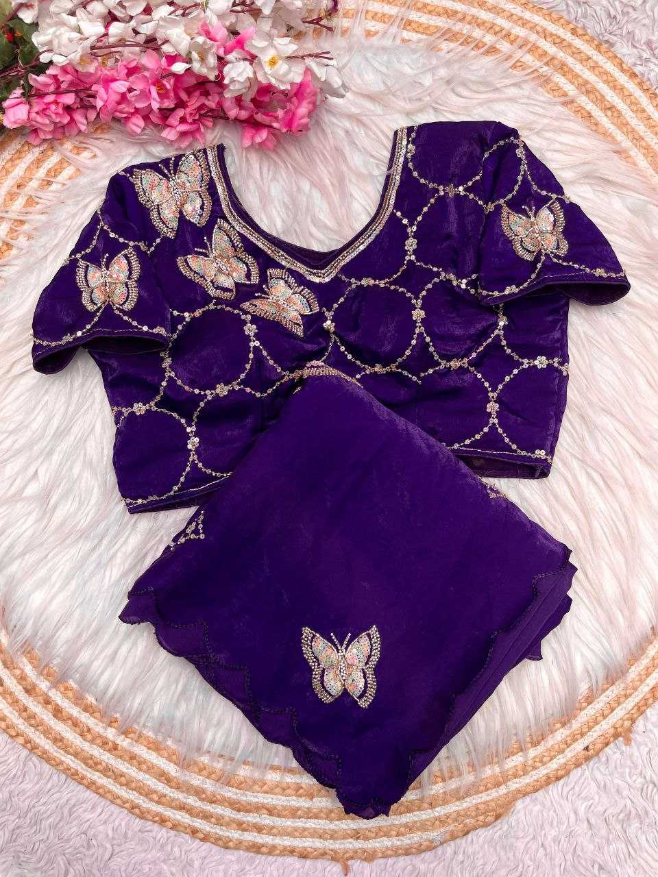 Ynf Space Silk RIN216 vaidehi Sarees Wholesale Party Wear Sarees Fancy Sarees Cutwork Saree Manufacturer