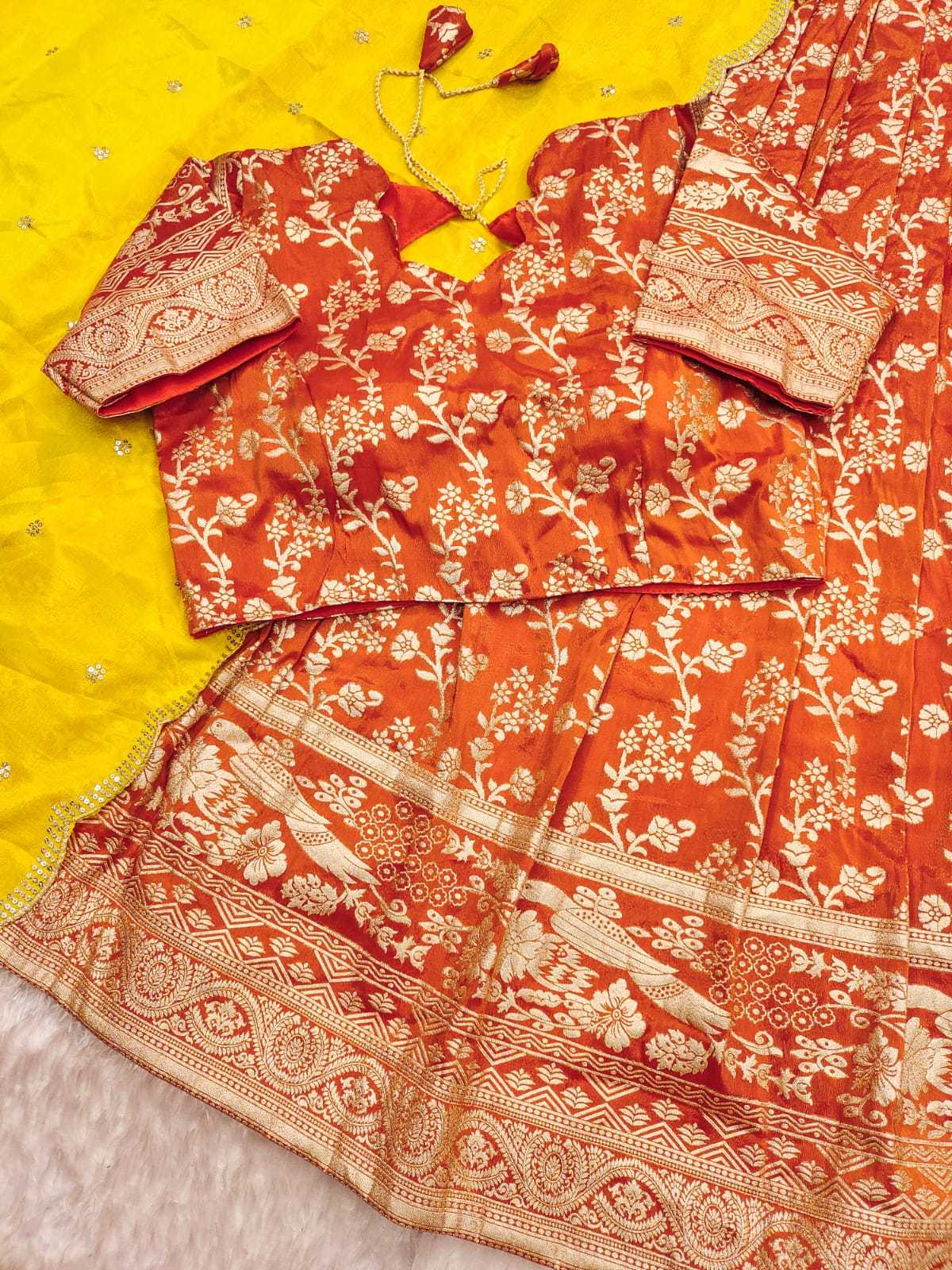 Ynf Tissue Silk KESH493 103 Lehengas Wholesale Designer Lehenga Silk Lehenga Embroidered Lehenga Manufacturer