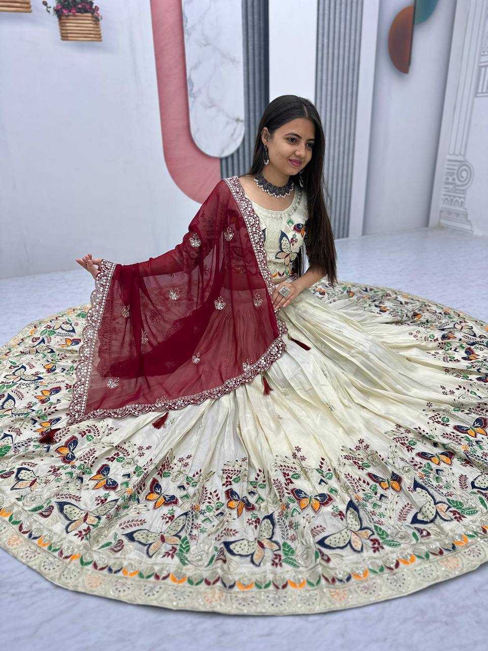 Ynf Tissue Silk KESH496 491 Lehengas Wholesale Designer Lehenga Fancy Lehenga Traditional Lehenga Manufacturer