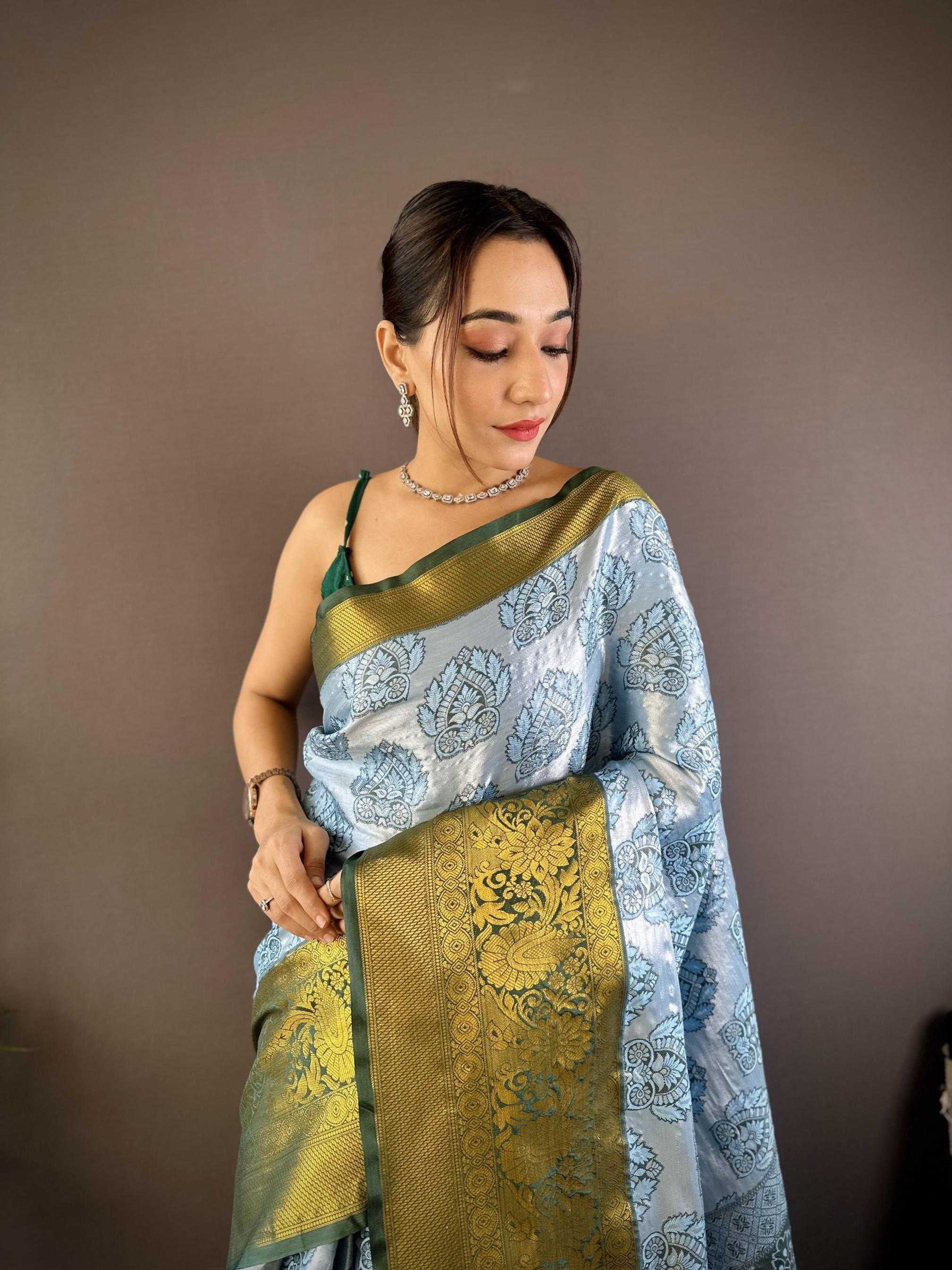 Ynf Tissue Silk RIN211 Mohini-Vol-4 Silk Sarees Wholesale Soft Silk Sarees Designer Silk Sarees Fancy Silk Sarees Manufacturer