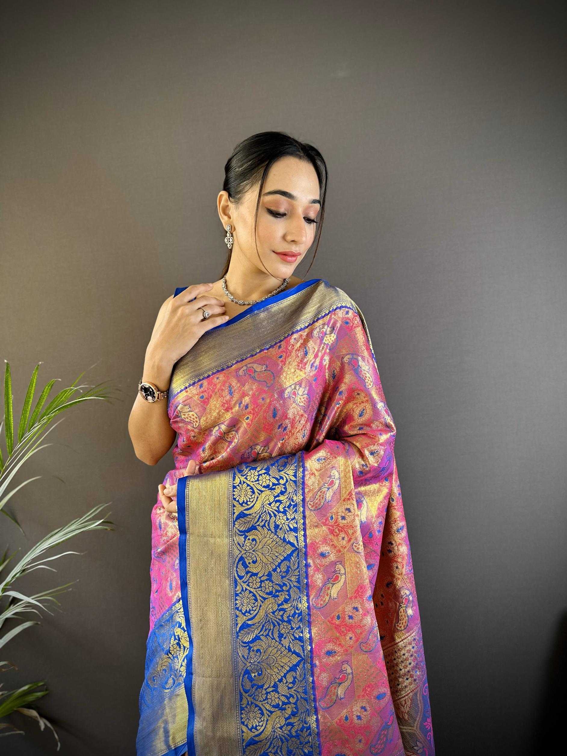 Ynf Tissue Silk RIN211 Mohini-Vol-5 Silk Sarees Wholesale Soft Silk Sarees Designer Silk Sarees Fancy Silk Sarees Manufacturer