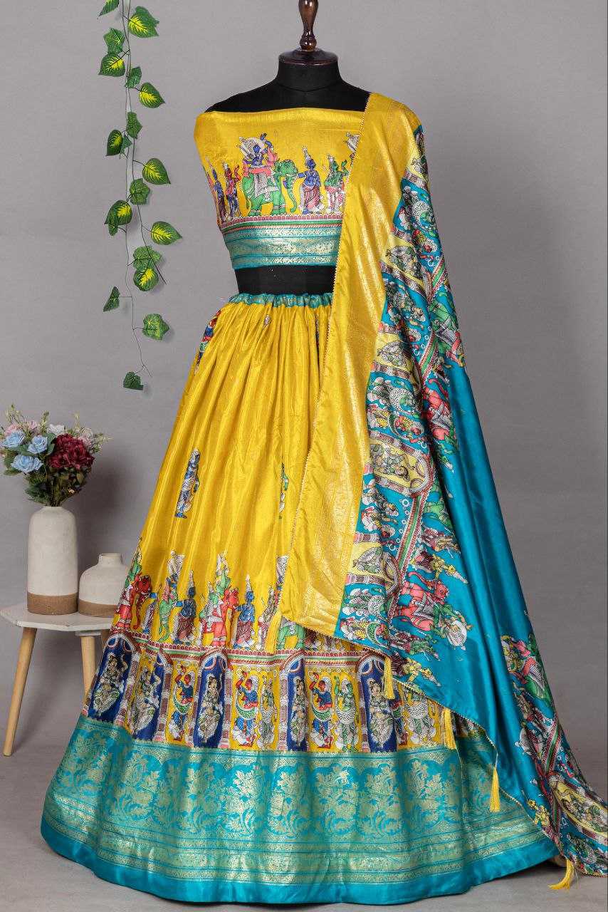 Ynf Tussar Silk KESH495 201 Lehengas Wedding Collections Festive Collections Wholesale Designer Lehenga Choli Lehenga With Blouse Navratri Chaniya Choli Manufacturer