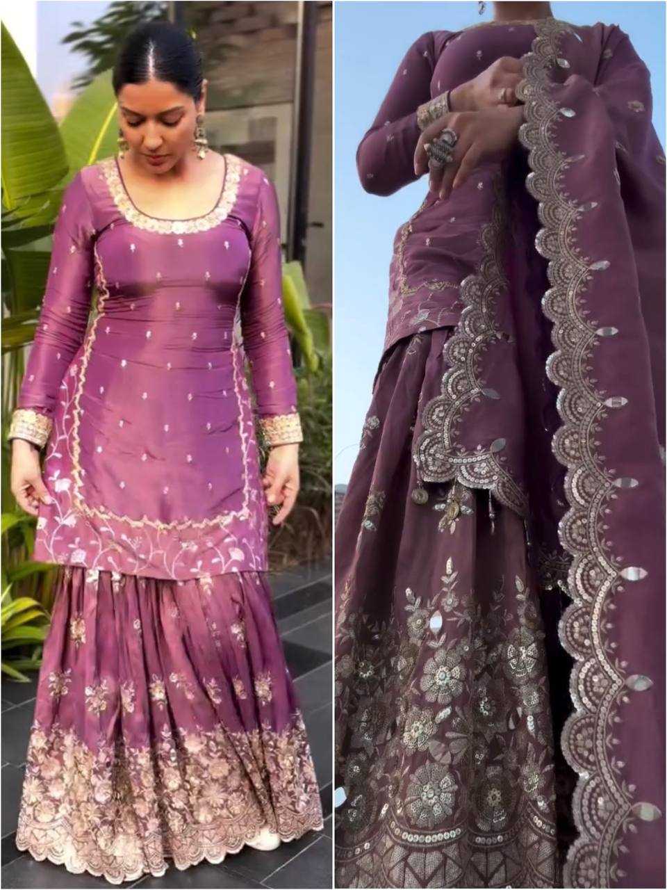 Ynf Twill Net KESH499 5240 Suits & Dresses Wholesale Ladies Suits Sharara Salwar Suits Wedding Suits Manufacturer