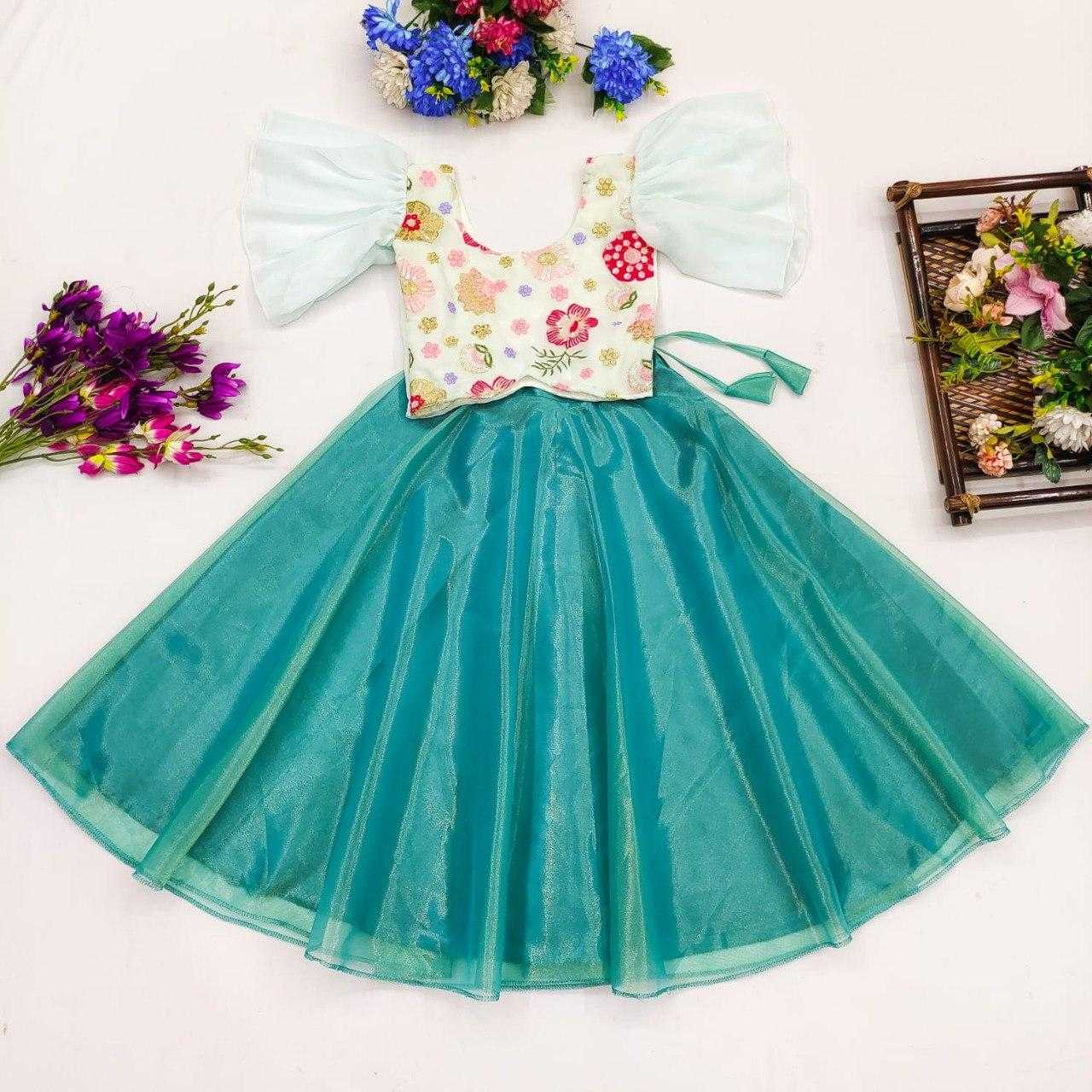 Ynf Twill Net KESH505 306 Kids Wear Wholesale Kids Lehenga Kids Lehenga Choli Baby Girl Lehenga Manufacturer