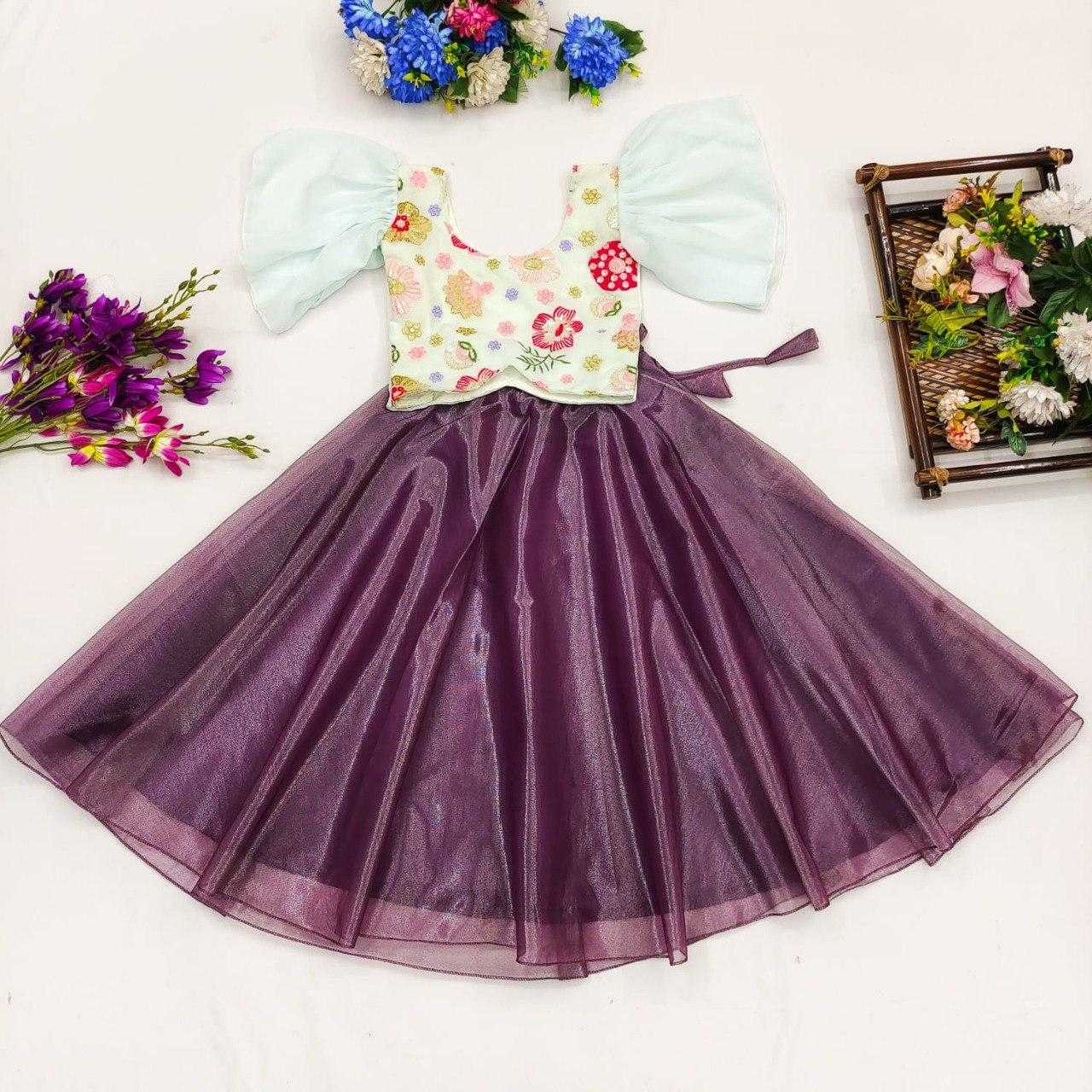 Ynf Twill Net KESH505 306 Kids Wear Wholesale Kids Lehenga Kids Lehenga Choli Baby Girl Lehenga Manufacturer