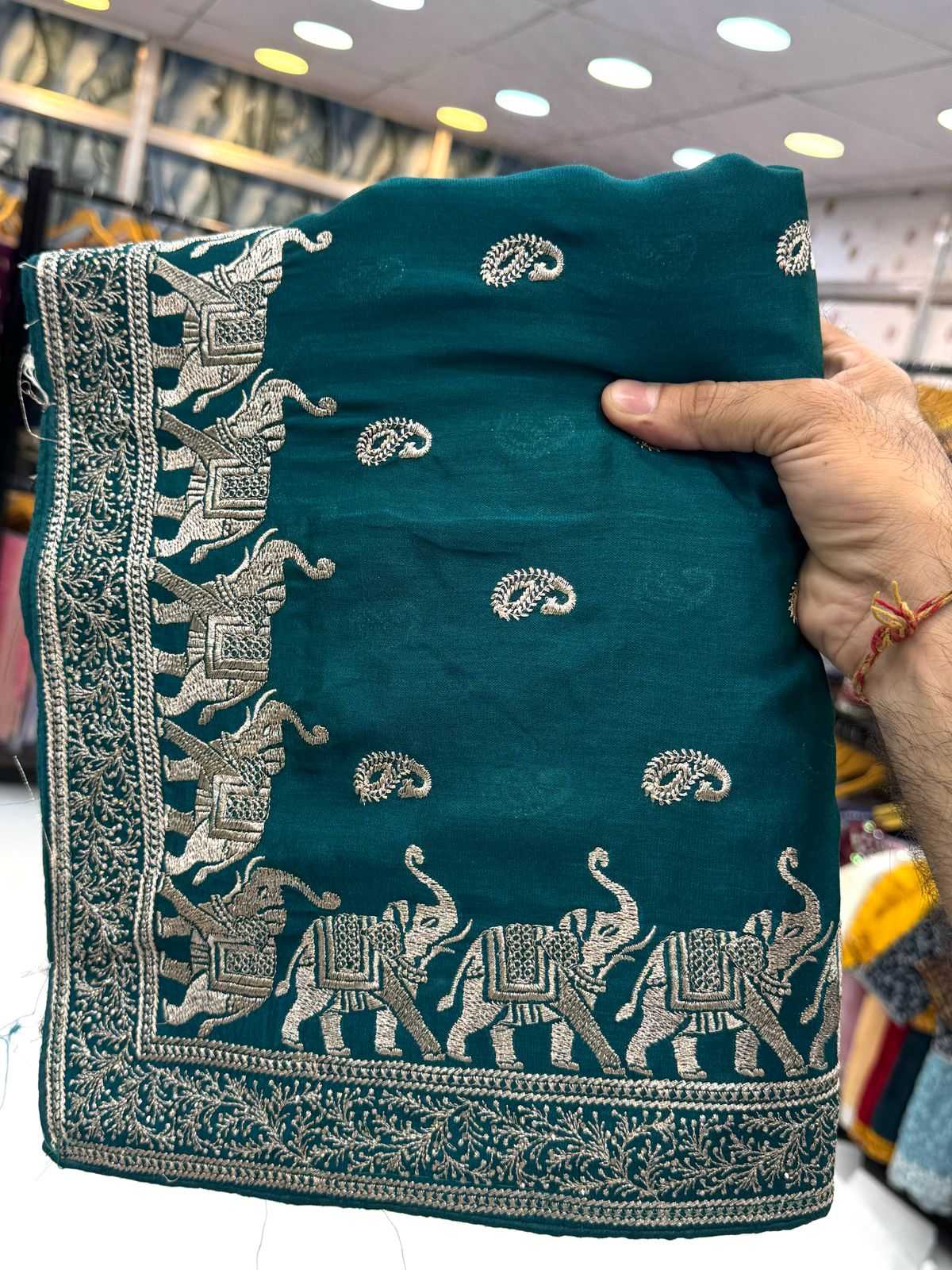 Ynf Vichitra Silk KESH114 3471 Silk Sarees Wedding Collections Festive Collections Wholesale Designer Silk Sarees Zari Border Silk Sarees Embroidered Silk Sarees Manufacturer