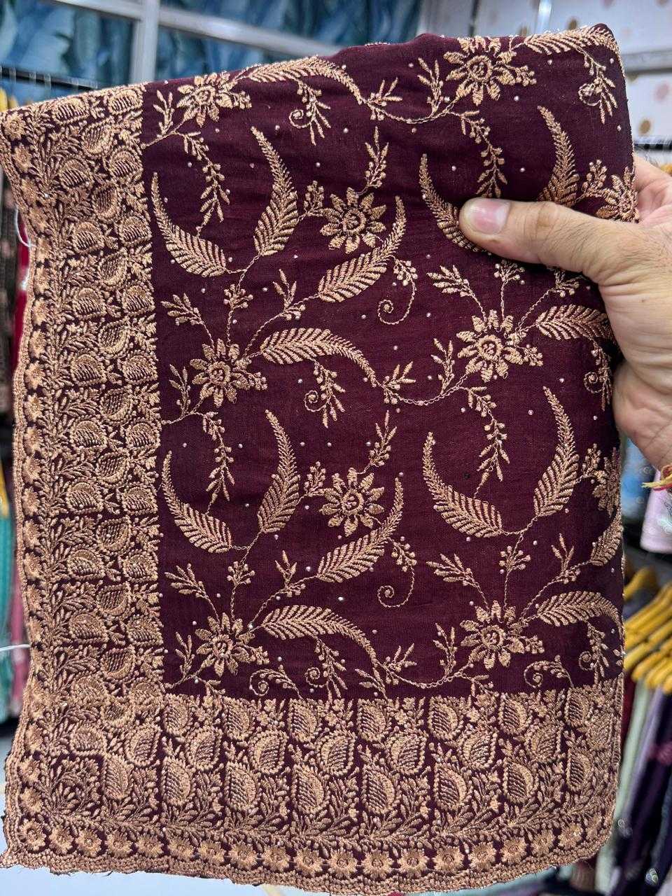 Ynf Vichitra Silk KESH114 5485 Silk Sarees Wedding Collections Festive Collections Wholesale Zari Border Silk Sarees Embroidered Silk Sarees Silk Sarees With Stone Work Manufacturer