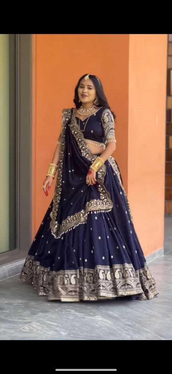 Ynf Vichitra Silk KESH495 vichitra Lehengas Wedding Collections Wholesale Sequins Lehenga Sangeet Outfits Manufacturer