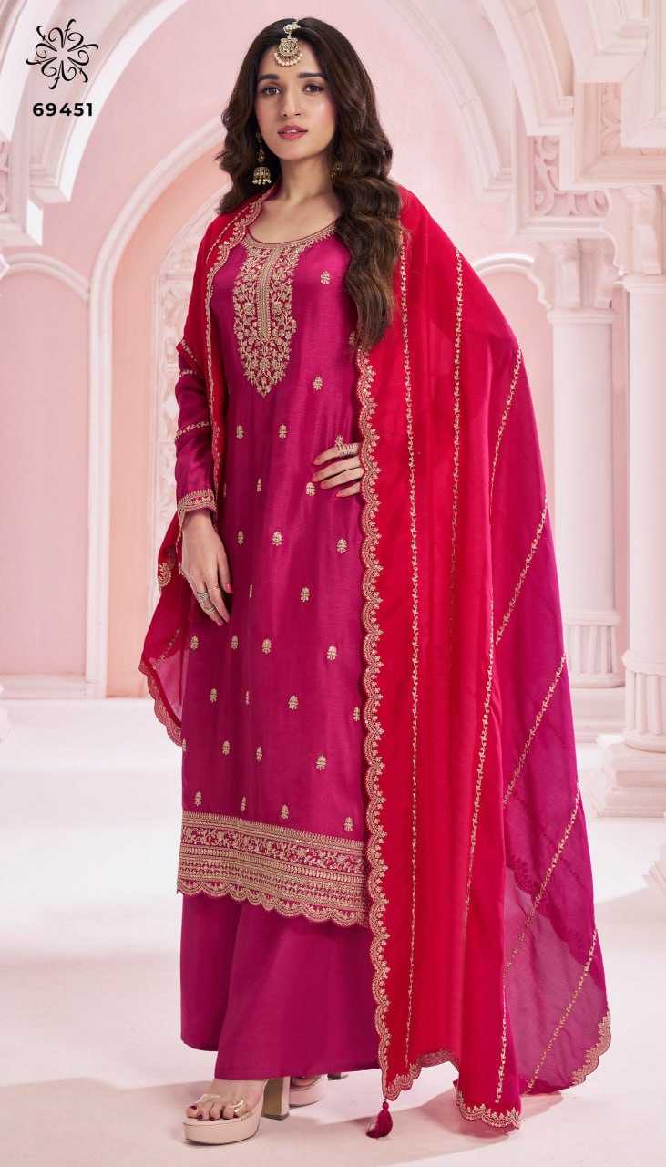 Ynf Vichitra Silk KESH504 69451 Suits & Dresses Wholesale Ladies Suits Palazzo Suit Party wear suits Manufacturer