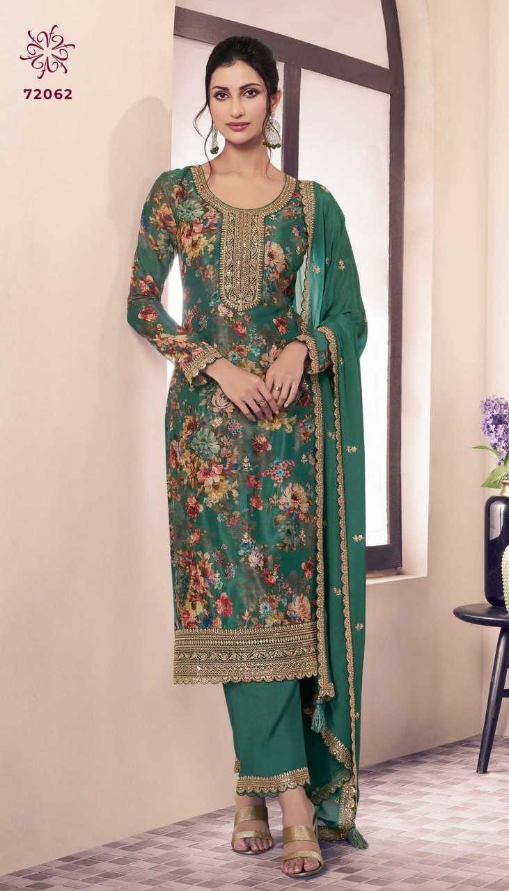 Ynf Vichitra Silk KESH504 72061 Suits & Dresses Wholesale Ladies Suits Printed Suits Embroidery Suits Manufacturer