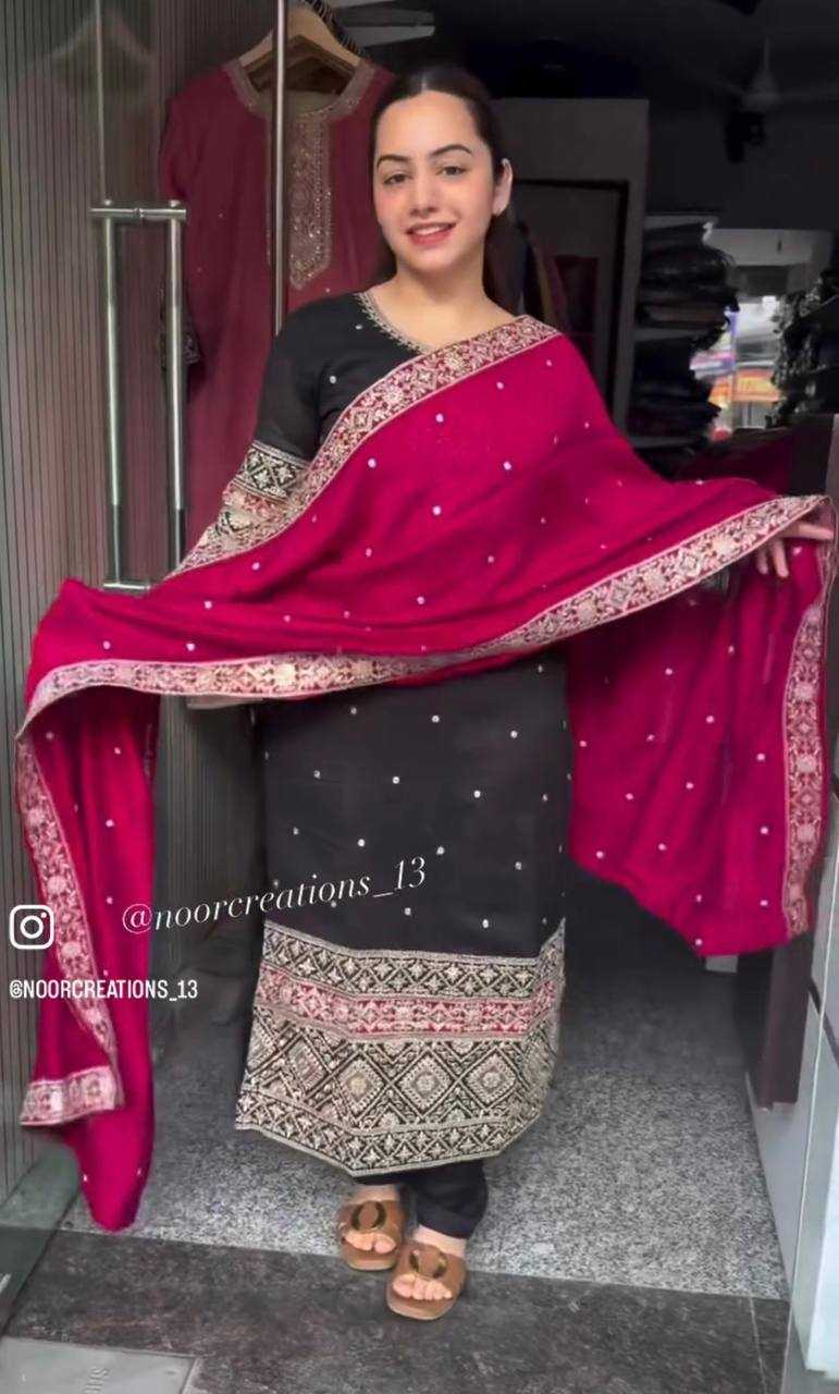Ynf Vichitra Silk KESH506 1162 Suits & Dresses Wedding Collections Festive Collections Wholesale Embroidery Suits Ladies Silk Suit Wedding Outfits Manufacturer
