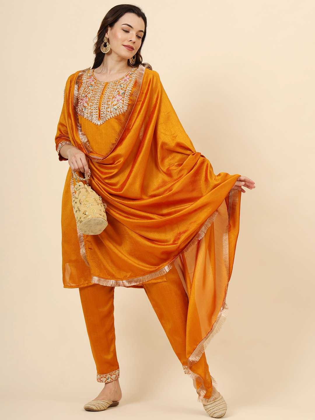 Ynf Vichitra Silk RIN197 4729 Suits & Dresses Wholesale Embroidery Suits Party wear suits Designer Suits Manufacturer