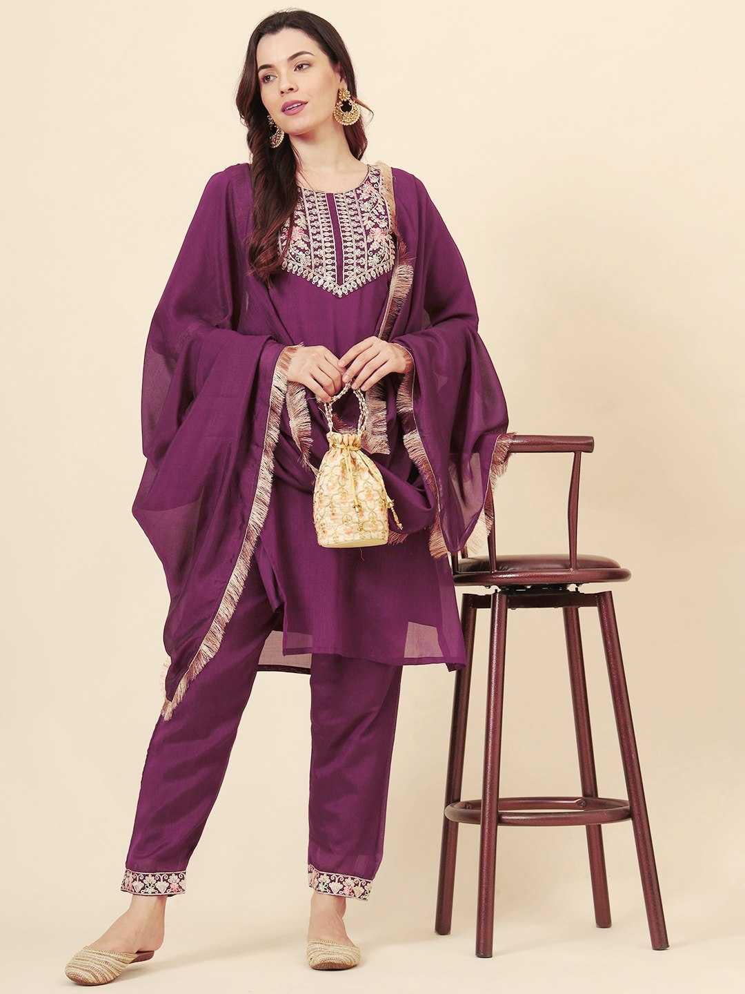 Ynf Vichitra Silk RIN197 4729 Suits & Dresses Wholesale Embroidery Suits Party wear suits Designer Suits Manufacturer