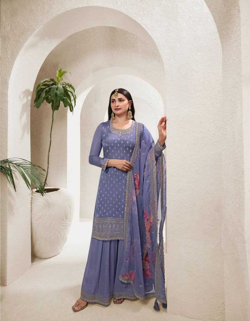 Ynf Viscose KESH504 67831 Suits & Dresses Wholesale Ladies Suits Embroidery Suits Palazzo Suit Zari Work Suit Manufacturer