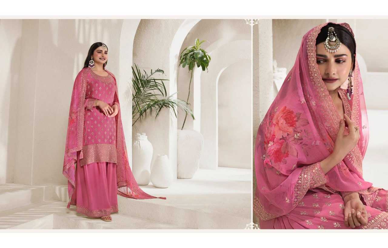 Ynf Viscose KESH504 67831 Suits & Dresses Wholesale Ladies Suits Embroidery Suits Palazzo Suit Zari Work Suit Manufacturer