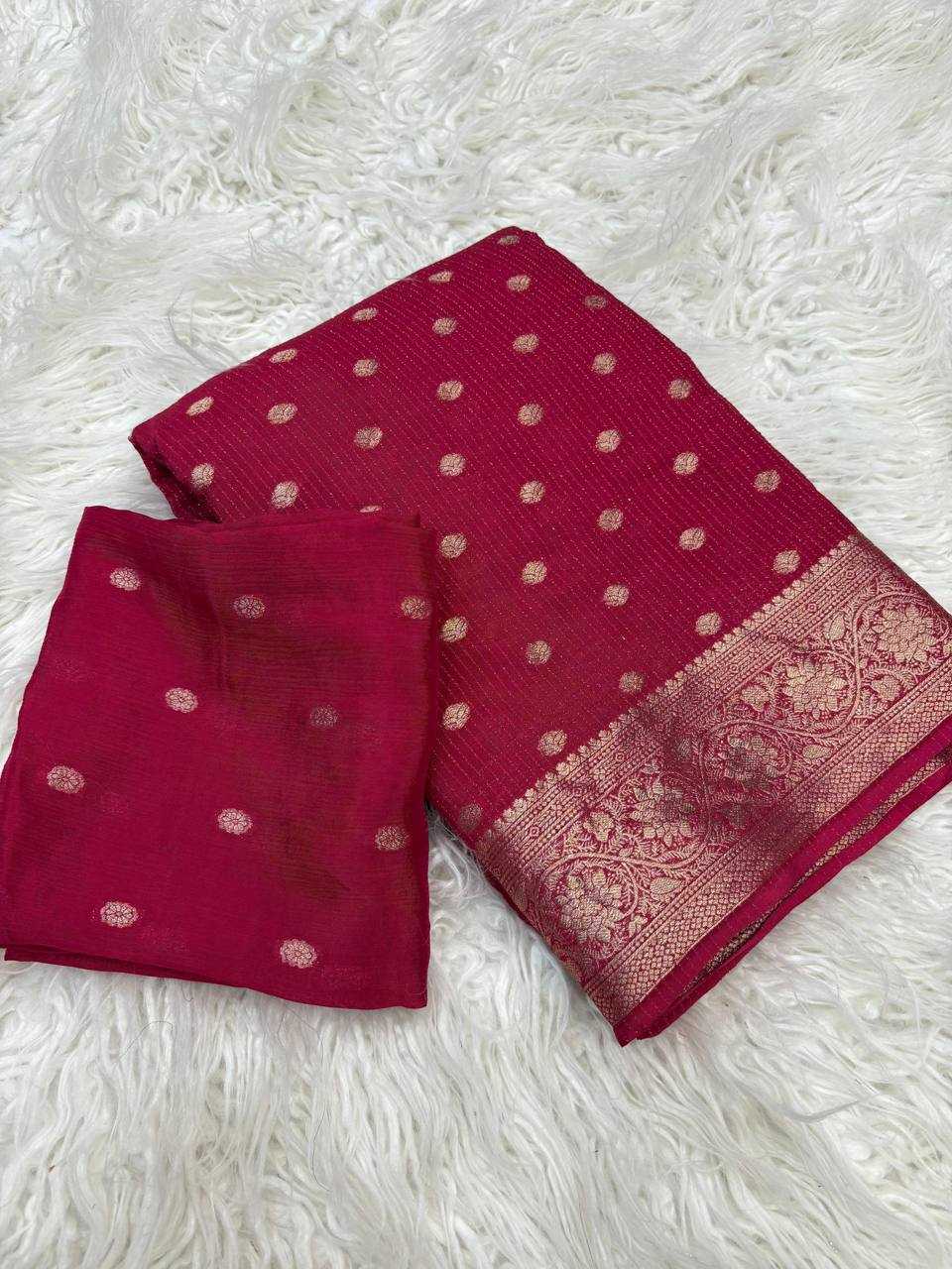 Ynf Viscose RIN124 401 Sarees Wholesale Fancy Sarees Ladies Sarees Butta Sarees Manufacturer