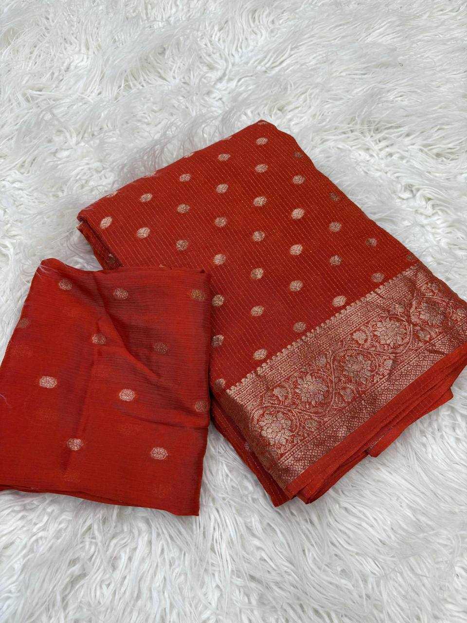 Ynf Viscose RIN124 401 Sarees Wholesale Fancy Sarees Ladies Sarees Butta Sarees Manufacturer