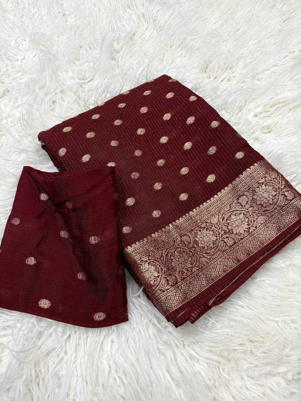 Ynf Viscose RIN124 401 Sarees Wholesale Fancy Sarees Ladies Sarees Butta Sarees Manufacturer