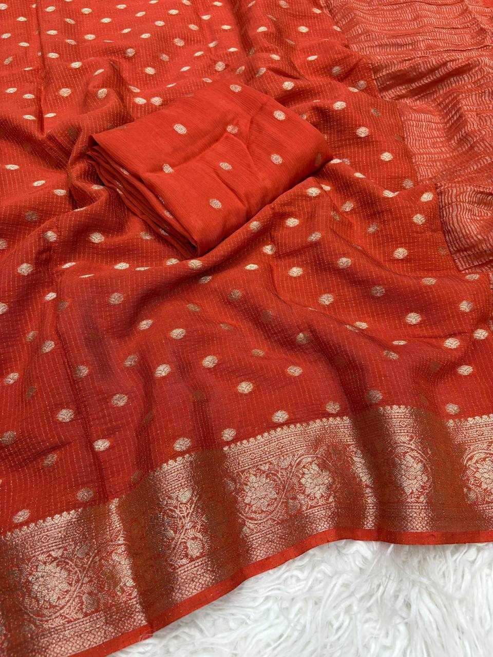 Ynf Viscose RIN124 401 Sarees Wholesale Fancy Sarees Ladies Sarees Butta Sarees Manufacturer