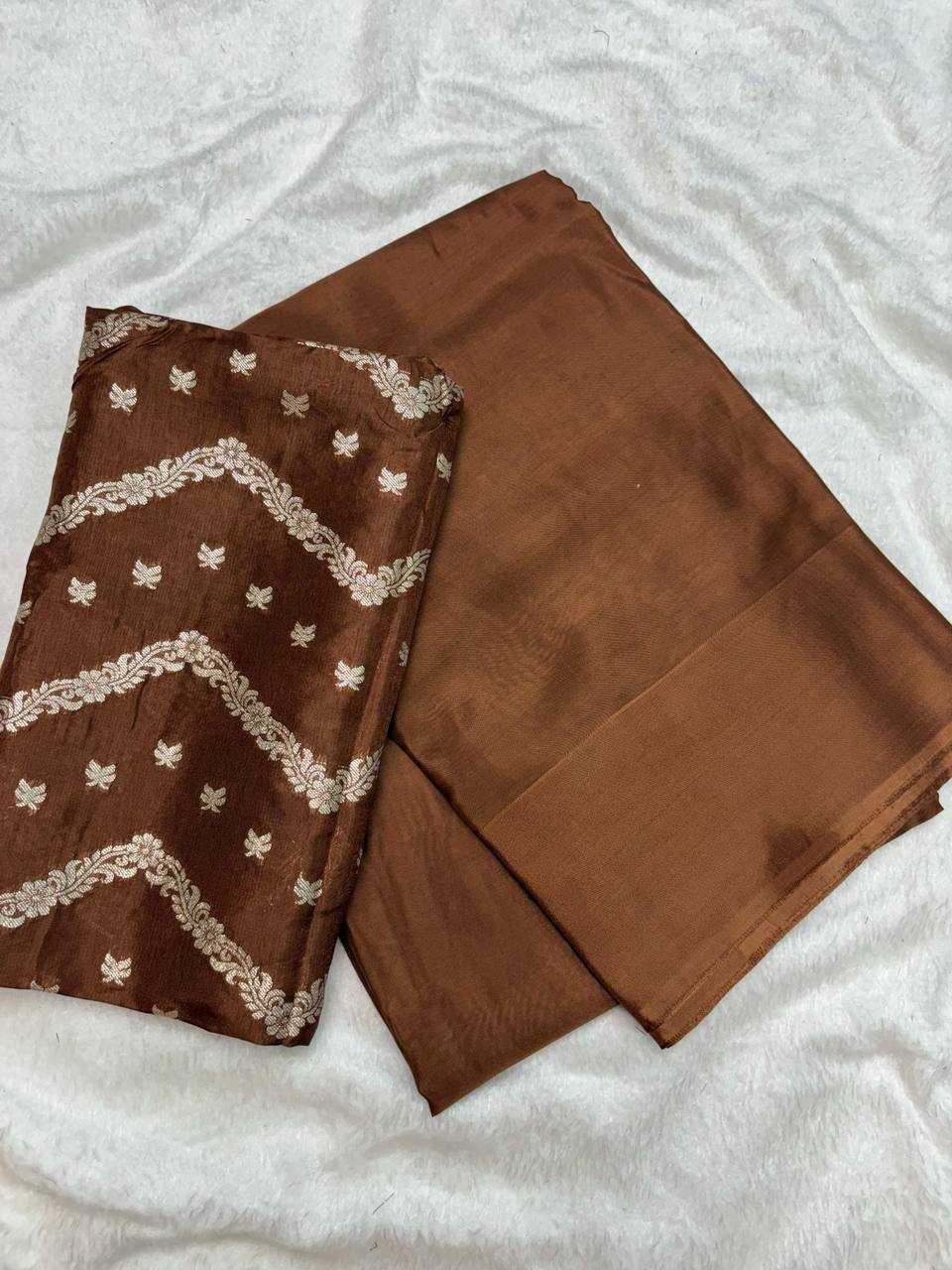 Ynf Viscose RIN124 Sweethearts Mysore Crepe Sarees Wholesale Party Wear Sarees Fancy Sarees Plain Sarees Manufacturer