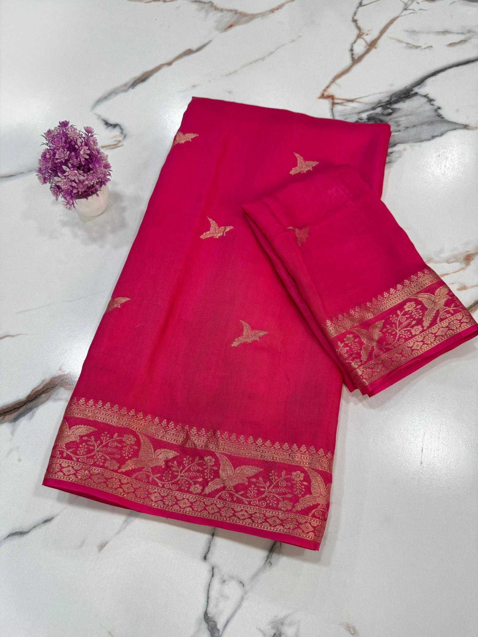 Ynf Viscose RIN178 sparrow Silk Sarees Wedding Collections Wholesale Designer Silk Sarees Zari Border Silk Sarees Silk Sarees For Weddings Manufacturer