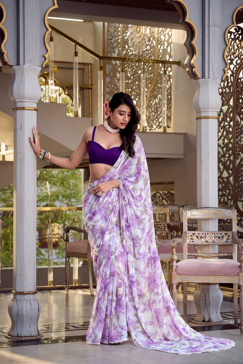 Ynf WEIGHTLESS KESH134 EVERLY Sarees Wedding Collections Festive Collections Wholesale Party Wear Sarees Weightless Sarees Sarees With Blouse Manufacturer
