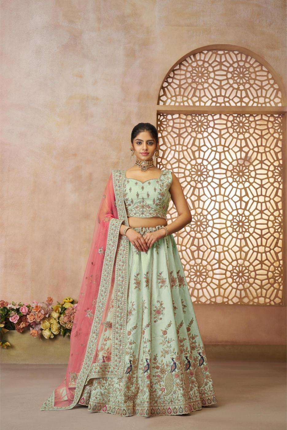 Ynf Zari Silk RIN230 35 Lehengas Wholesale Designer Lehenga Fancy Lehenga Silk Lehenga Manufacturer