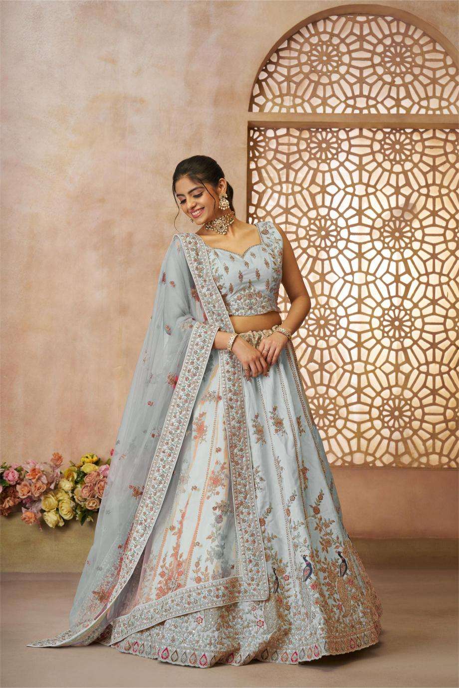 Ynf Zari Silk RIN230 35 Lehengas Wholesale Designer Lehenga Fancy Lehenga Silk Lehenga Manufacturer