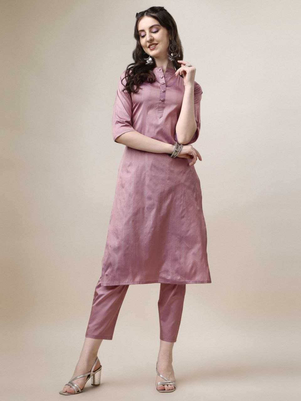 Ynf Art Silk RIN220 PLAN Kurti Wholesale Silk Kurtis Kurti With Pants Manufacturer