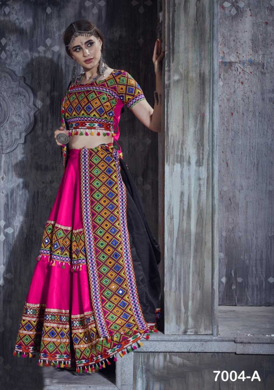 Ynf Art Silk RIN227 7004 Lehengas Festive Collections Wholesale Fancy Lehenga Navratri Chaniya Choli Manufacturer