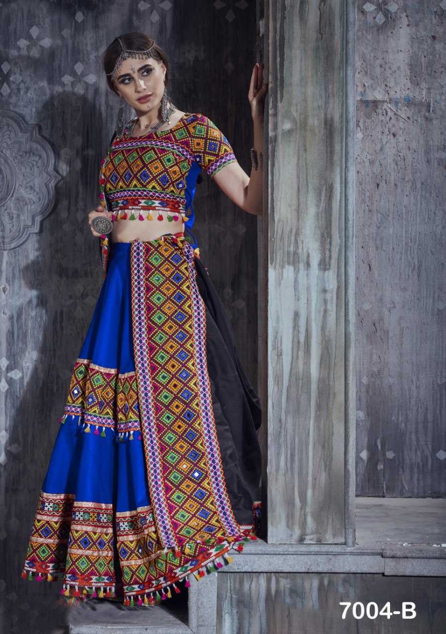 Ynf Art Silk RIN227 7004 Lehengas Festive Collections Wholesale Fancy Lehenga Navratri Chaniya Choli Manufacturer